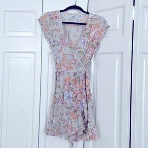 Auguste Floral print wrap dress